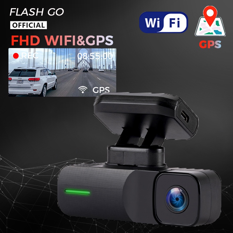 Camera Hành Trình DVR GPS WIFI 1080P HD 3 Trong 1 Thông Minh Tầm Nhìn Ban Đêm Cho Xe Hơi | BigBuy360 - bigbuy360.vn