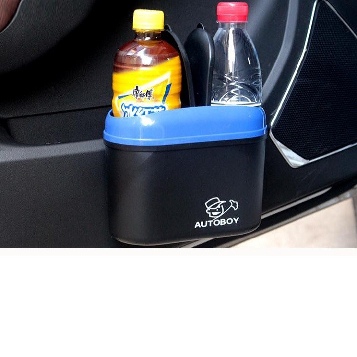 Thùng rác mini đa năng trên xe hơi Autoboy R-1608 - Thùng rác mini trên xe hơi