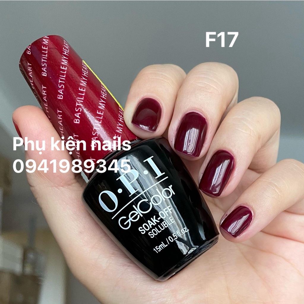 SALE 50% SƠN GEL HƠ MÁY OPI (GCF17)