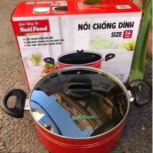 NỒI CHỐNG DÍNH GREEN COOK SIZE 24CM -KM NUTIFOOD