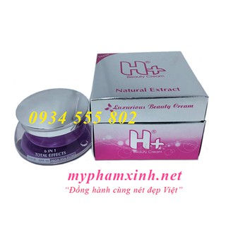 KEM H+ Dưỡng Trắng Da Mặt 6 TÁC DỤNG