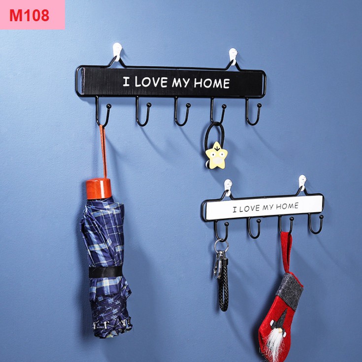 Móc treo đồ I love my home tiện lợi M108