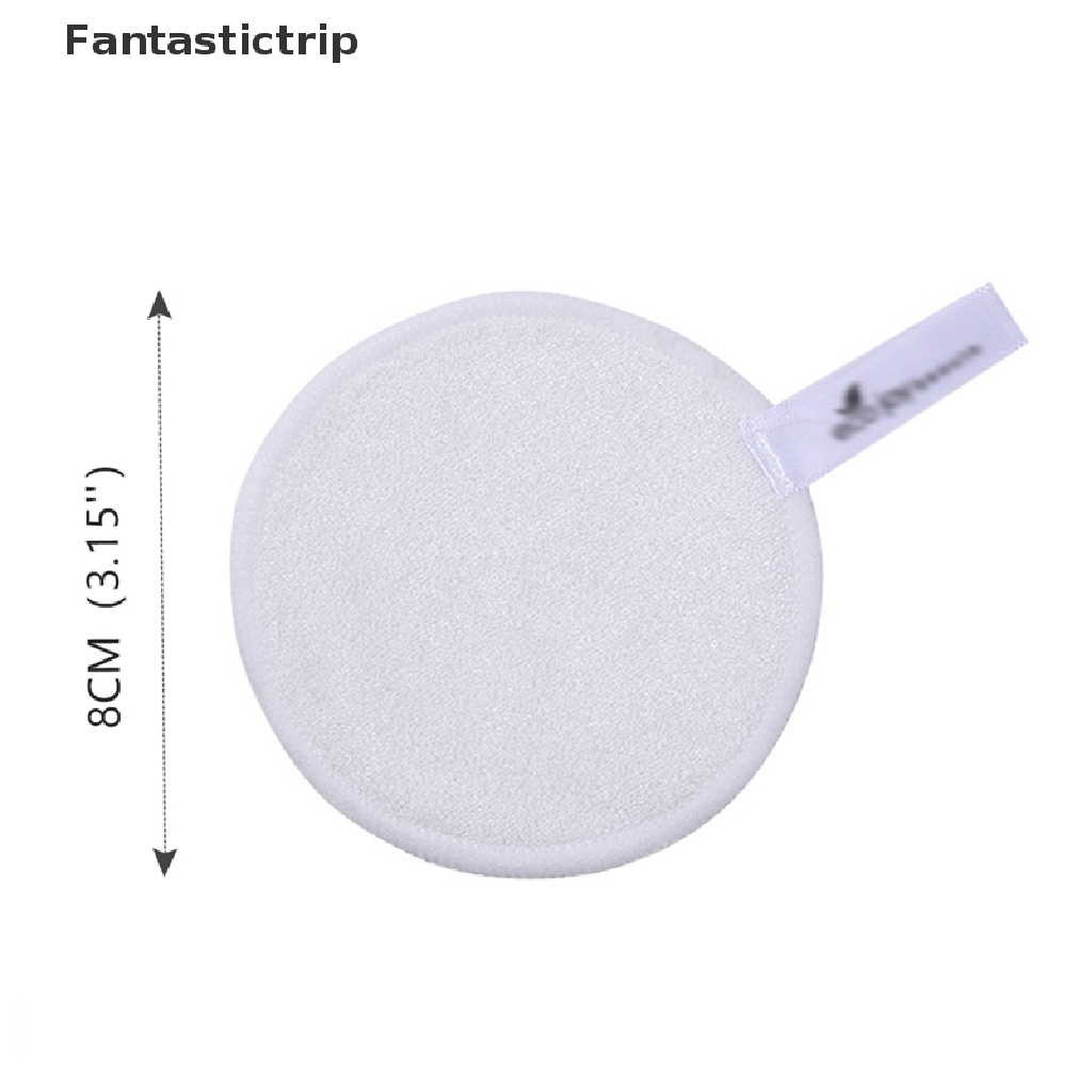 Bông Tẩy Trang cotton Mềm Mại Có Thể Giặt Và Tái Sử Dụng Kèm Móc Treo Tiện Lợi