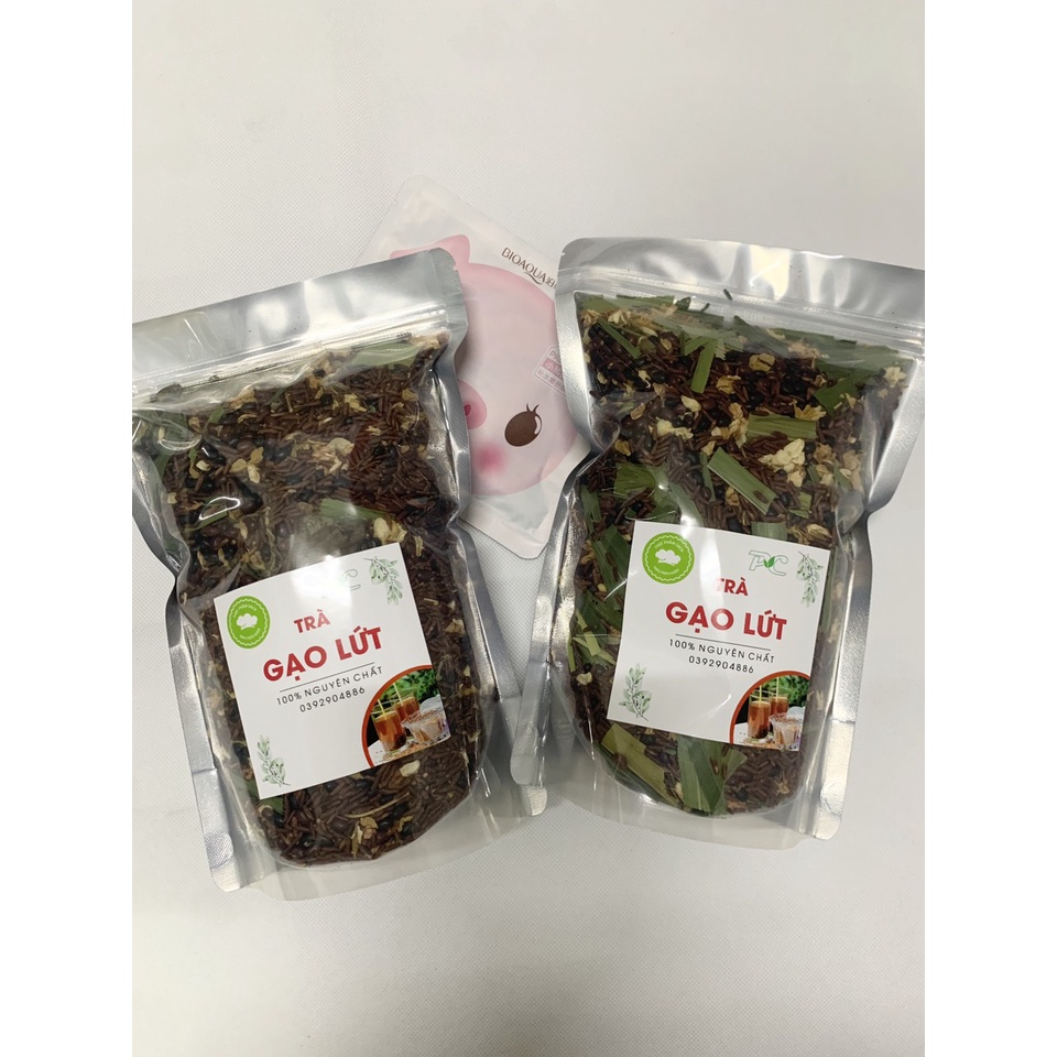 Trà gạo lứt đỗ đen, đỗ đỏ, lá dứa, hoa nhài thơm ngon (500gram-1kg)