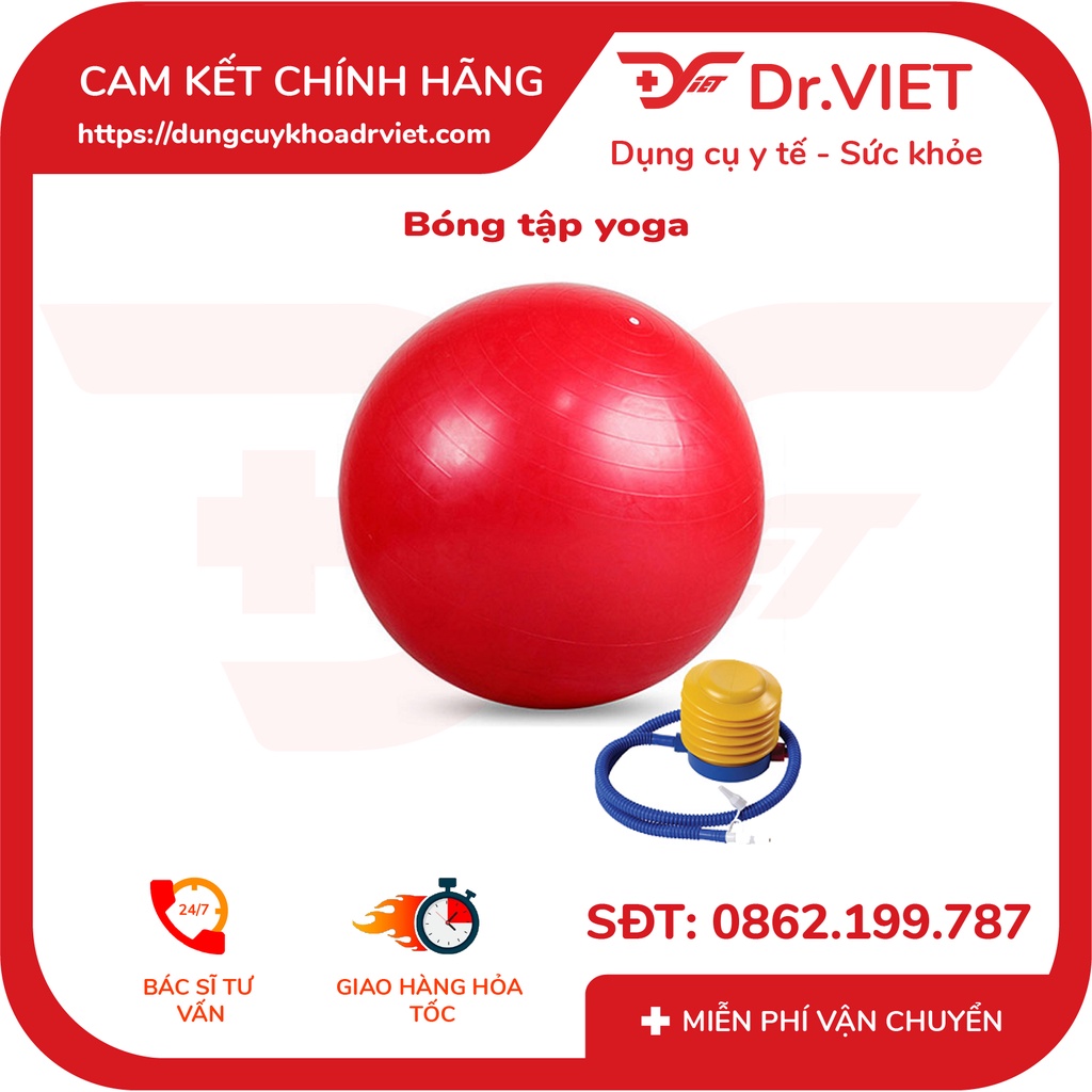 BÓNG TRÒN TẬP YOGA BIGCARE CÔNG CỤ HỖ TRỢ ĐẮC LỰC CHO CÁC ĐỘNG TÁC ĐÒI HỎI SỨC BỀN, TÍNH LINH HOẠT DRVIET