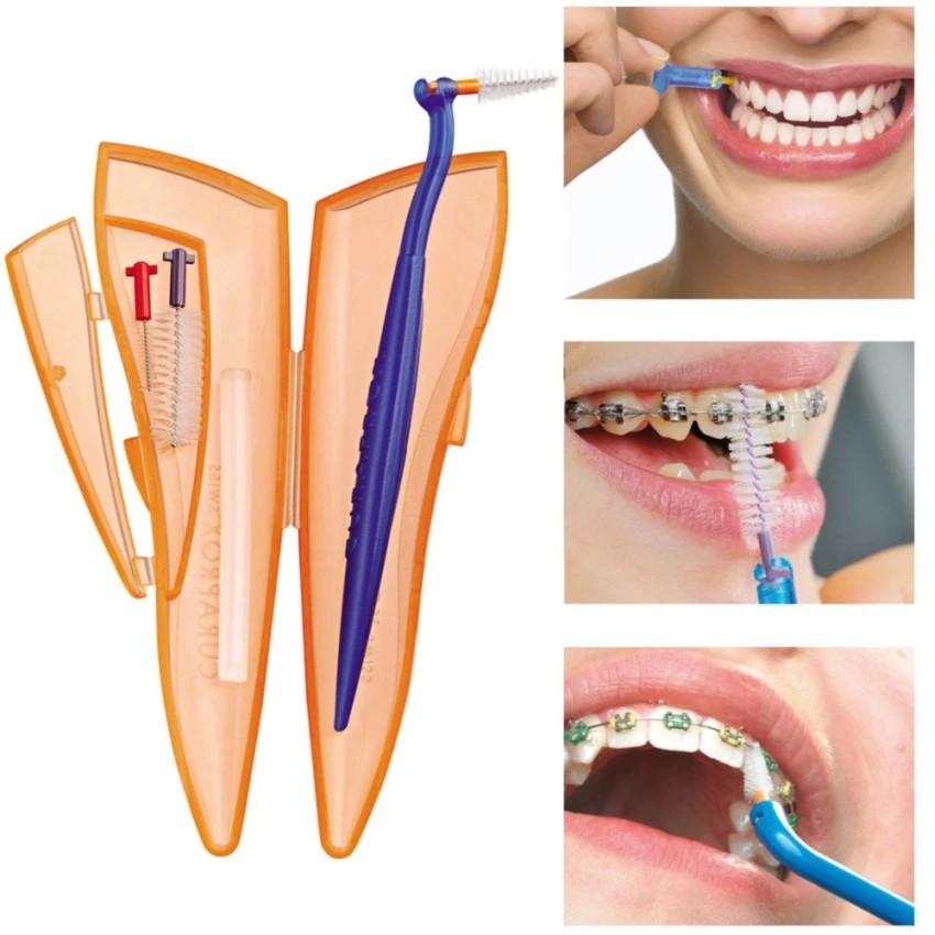 Bộ Tăm Kẽ Cho Răng Niềng Curaprox CPS Ortho Pocket Set