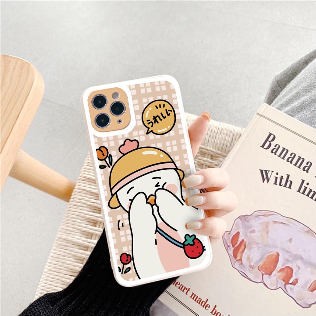 Ốp lưng iphone Vịt đáng yêu cạnh vuông 6/6plus/6s/6splus/7/7plus/8/8plus/x/xr/xs/11/12/13/pro/max/plus/promax-g06