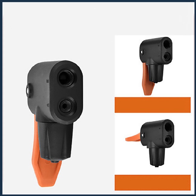 Đầu Chuyển Đổi Van Bơm Hơi Xe Đạp Dunlop-Valve Schrader