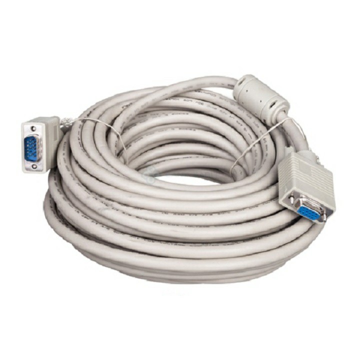 Cable Vga 15m dây trắng