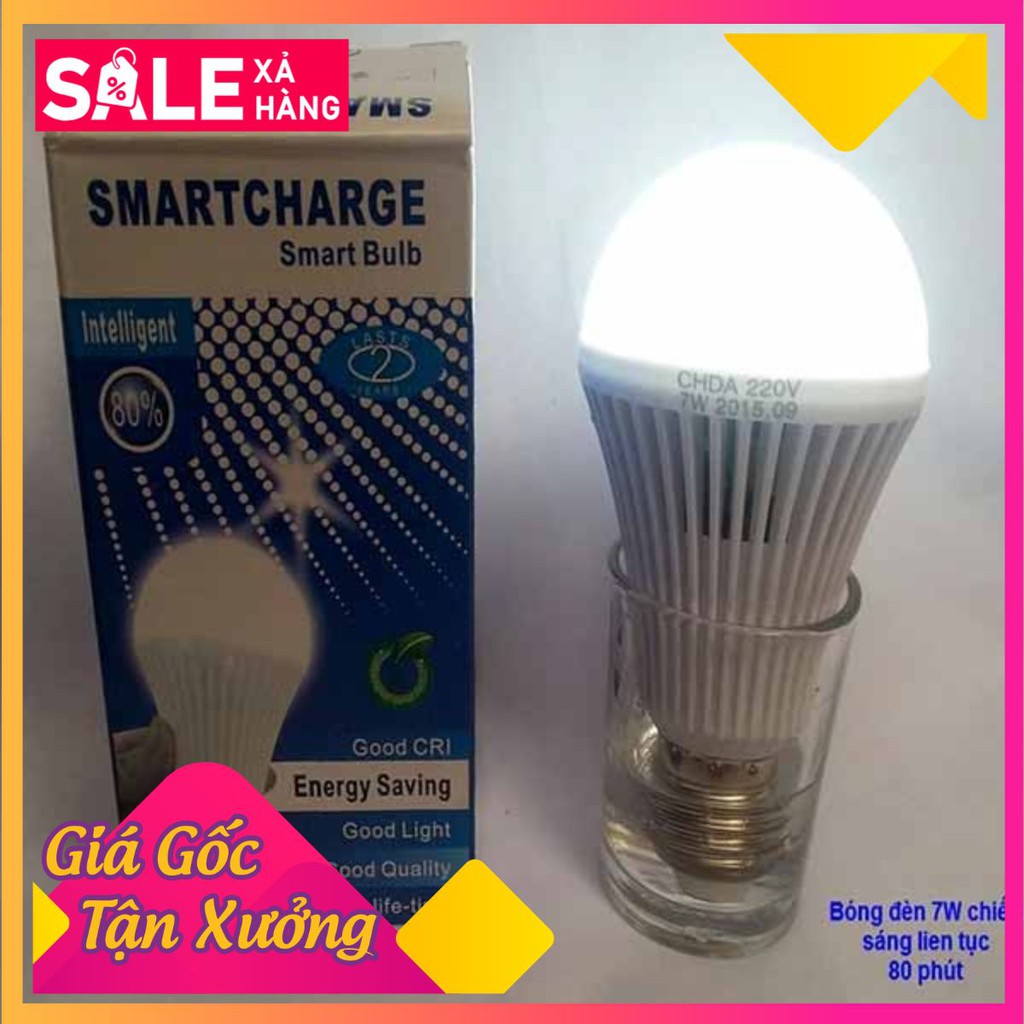 BÓNG ĐÈN LED TÍCH ĐIỆN TIẾT KIÊM ĐIỆN NĂNG 15W,- 9W