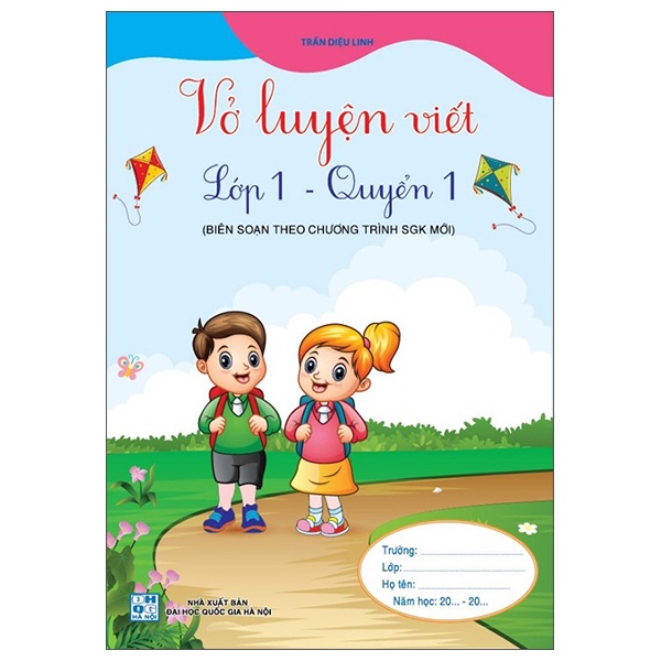 Sách Vở Luyện Viết Lớp 1 - Quyển 1 (Cánh Diều)