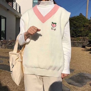 Áo len gile ulzzang
