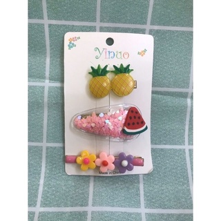 Set kẹp tóc mái đáng yêu cho bé