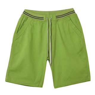 Quần short kaki lưng thun nam Hoa Long - Xanh bơ