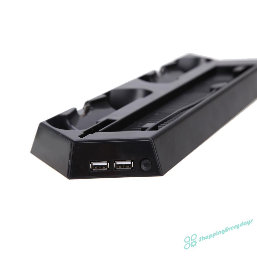 Đế Tản Nhiệt Đứng Có Cổng Sạc Cho Ps4 Slim