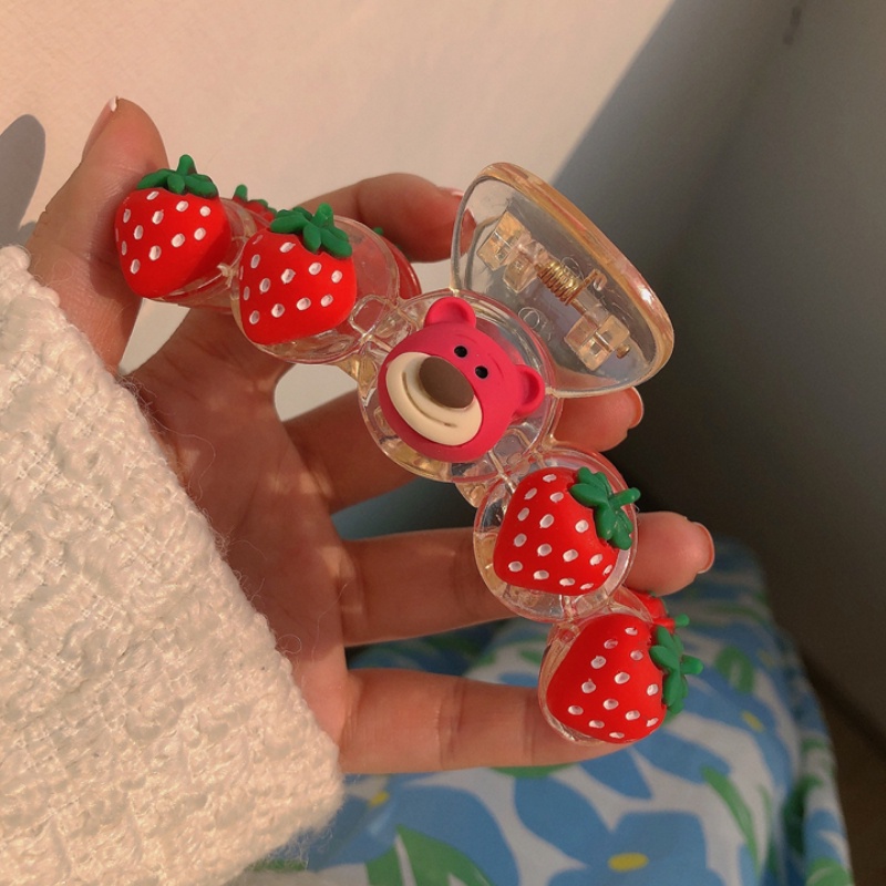 Kẹp tóc dáng dài charm nhựa dễ thương 22 TIMSTORE phụ kiện búi tóc thời trang dễ thương