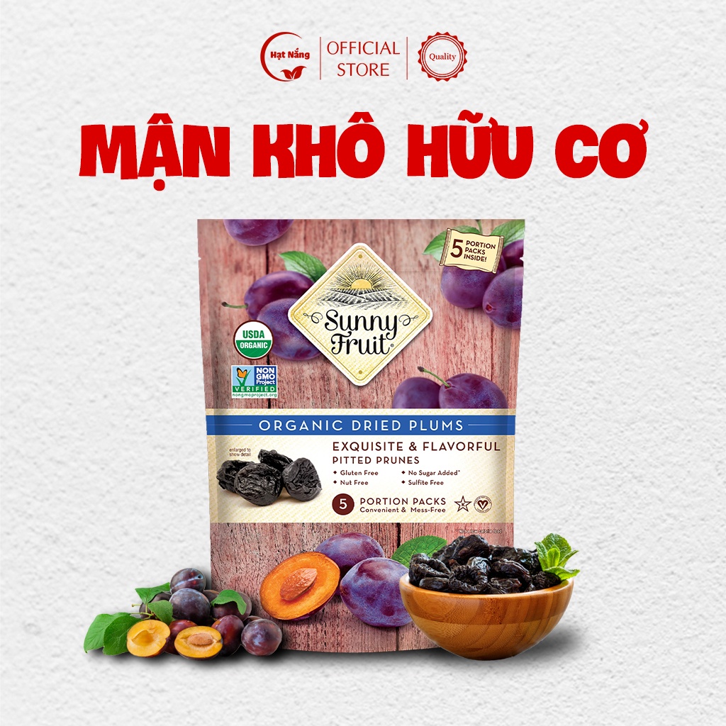 Mận khô hữu cơ Sunny Fruit 150g