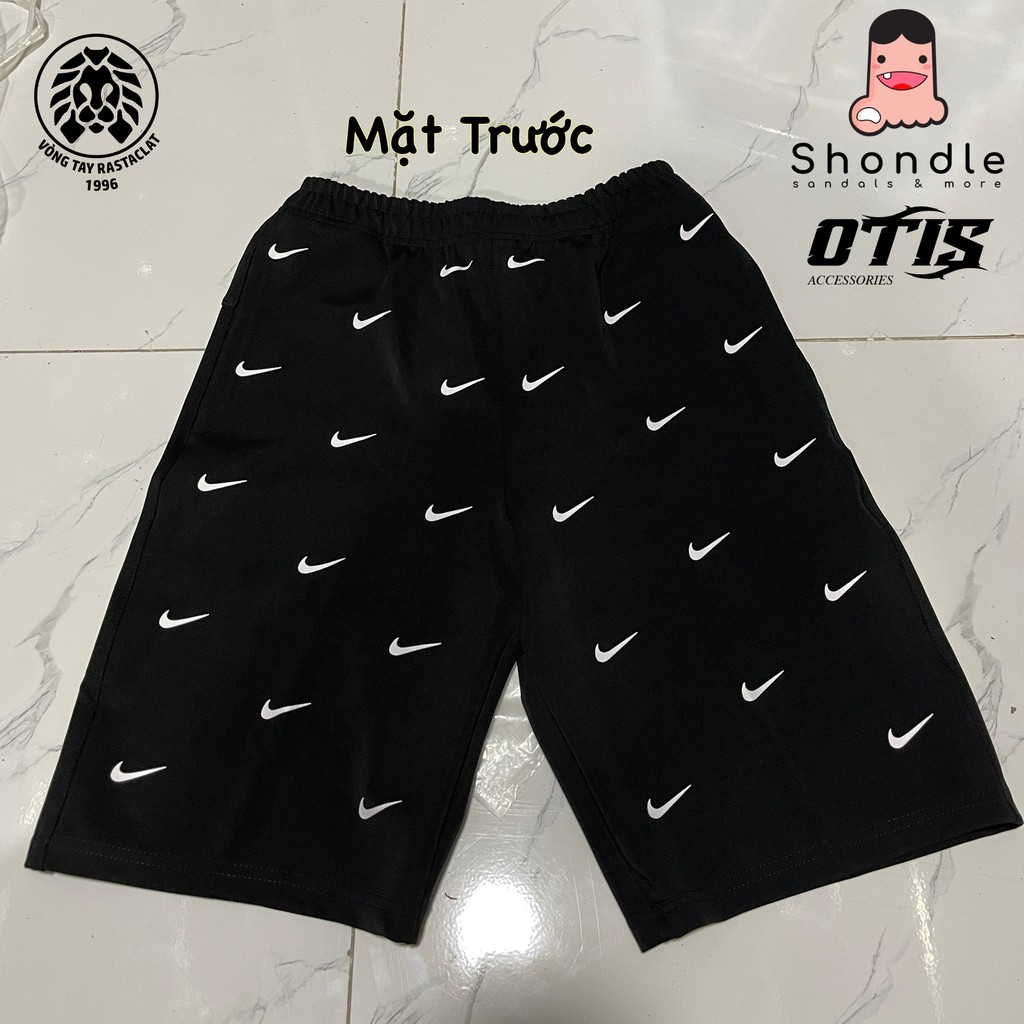 Quần Short Nike Swoosh Logo In - Vải Đẹp Chất Lượng