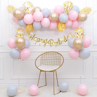 Dây Chữ Happy Birthday Ánh Kim Trang Trí Tiệc Sinh Nhật Bé Trai,Bé Gái,Người Lớn TT06