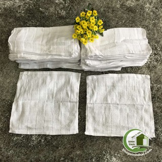 Khăn lau chùi đa năng màu trắng 30 x 30cm