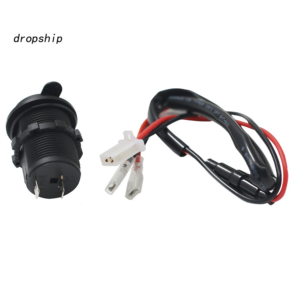 Tẩu sạc B' Dp chống nước 12V-24V chuyên dụng cho xe hơi/xe máy