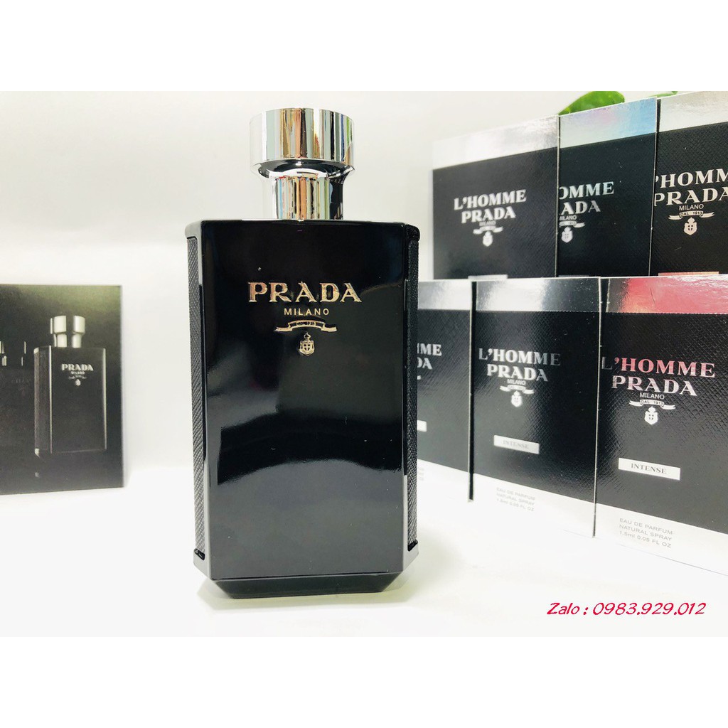 Nước hoa Prada L’Homme Milano Intense (mẫu thử)