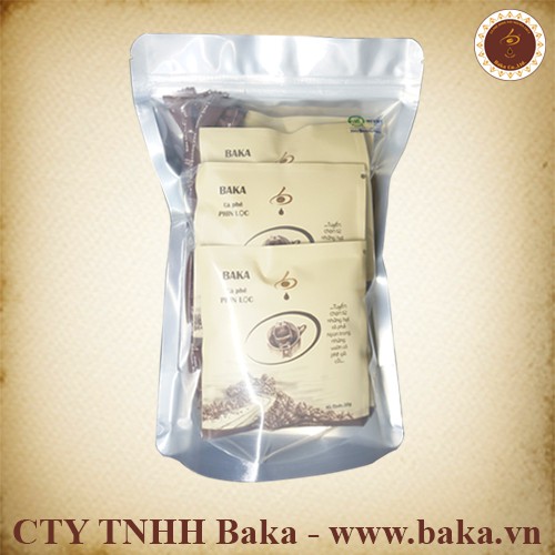 Cà Phê Phin Túi Lọc Baka (Túi Zip)