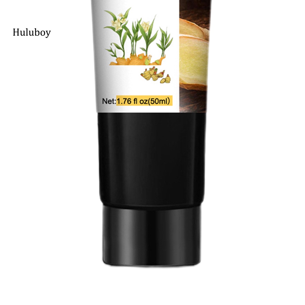 Huluboy- Portable Hair Growth Conditioner Ginger Soften Hair Scalp Care Growth Conditioner Easy to Use for Salon