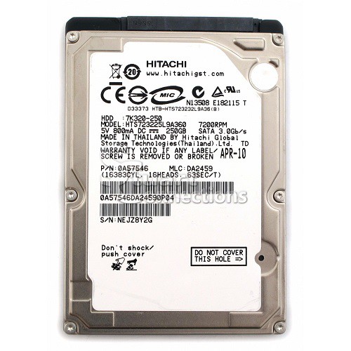 Ổ cứng HDD Laptop 250GB 320GB 500GB 1TB