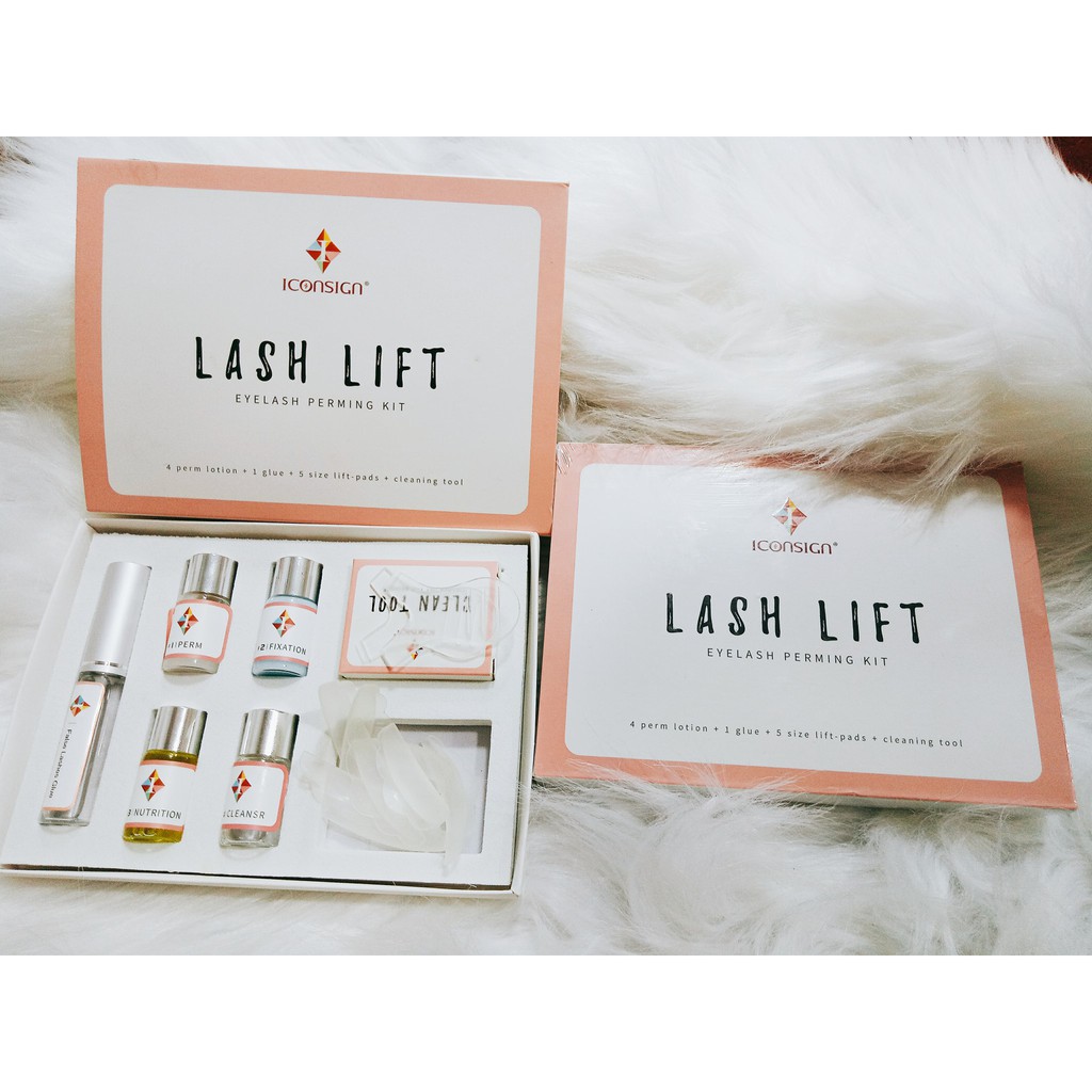 Sét Bộ Uốn Mi LASH LIFT 3D 6D Collagen Hàn Quốc Iconsign. ĐẸP HOÀN HẢO CHO ĐÔI MẮT