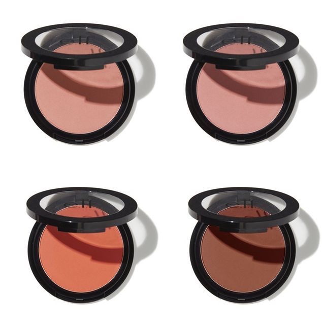 Phấn má hồng siêu đẹp Elf e.l.f Primer Infused Blush màu Always Spicy dupe MAC Burnt Pepper