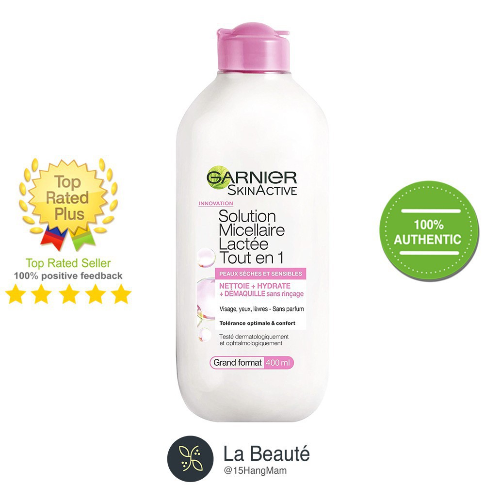 Garnier Skin Active Solution Micellaire Tout en 1 - Nước Tẩy Đủ Loại 125ml-400ml