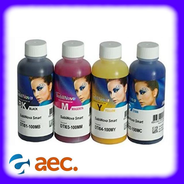 Bộ 4 bình mực in chuyển nhiệt Inktec Hàn Quốc chai 100ml (gồm 4 màu BK/C/M/Y) dành cho máy in Epson