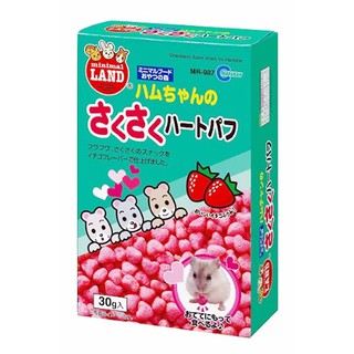 Bánh dâu Marukan - Bánh ăn dặm cho hamster
