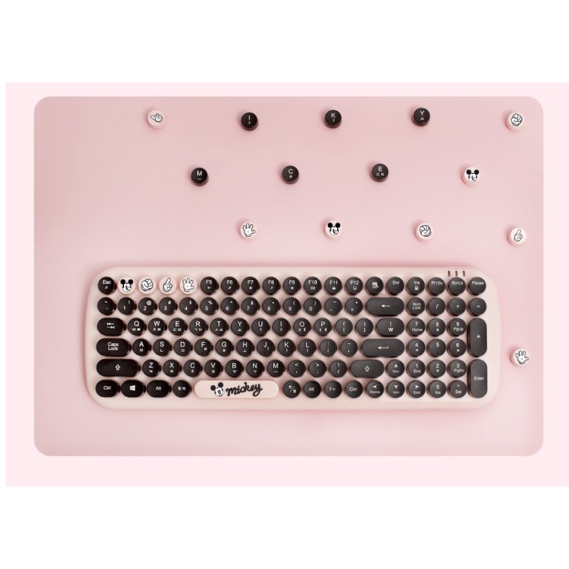 DISNEY Bàn PhíM Không Dây HìNh ChuộT mickey Dễ Thương