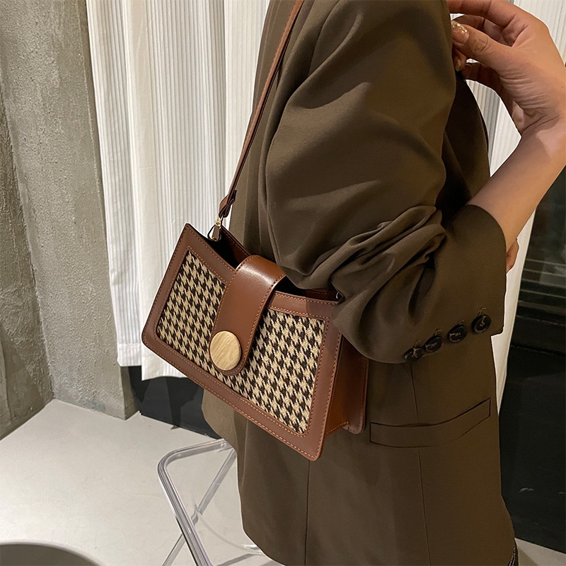 Túi Đeo Vai Dáng Vuông Nhỏ Phong Cách Phương Tây Thời Trang Mùa Xuân Cho Nữ 2022