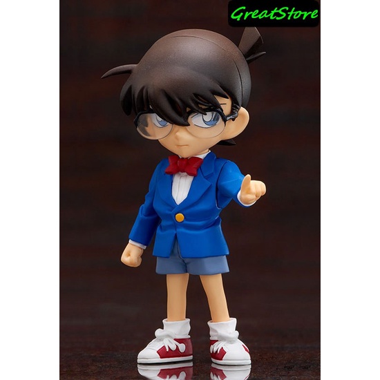 MÔ HÌNH CONAN FIGFIX SP-001 EDOGAWA CONAN + SP058 FIGMA BÓNG ĐEN