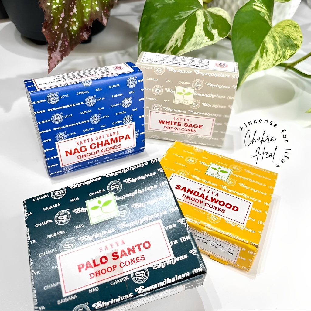 Nụ Nón Hương Satya Cones l CHAKRA HEAL INCENSE