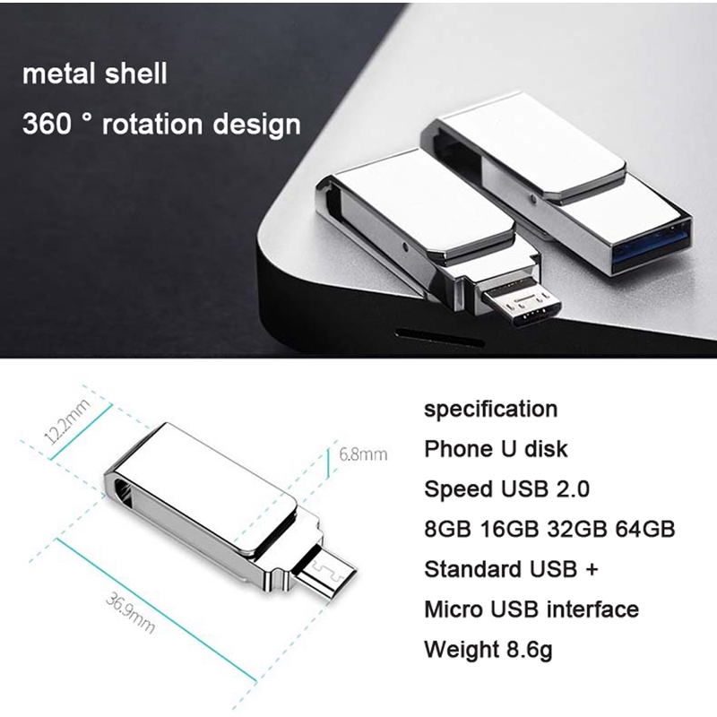 Usb Otg 64gb 32gb 16gb 8gb Chất Lượng Cao