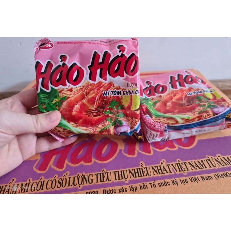 Mì tôm Hảo Hảo chua cay 75g  mỳ quốc dân