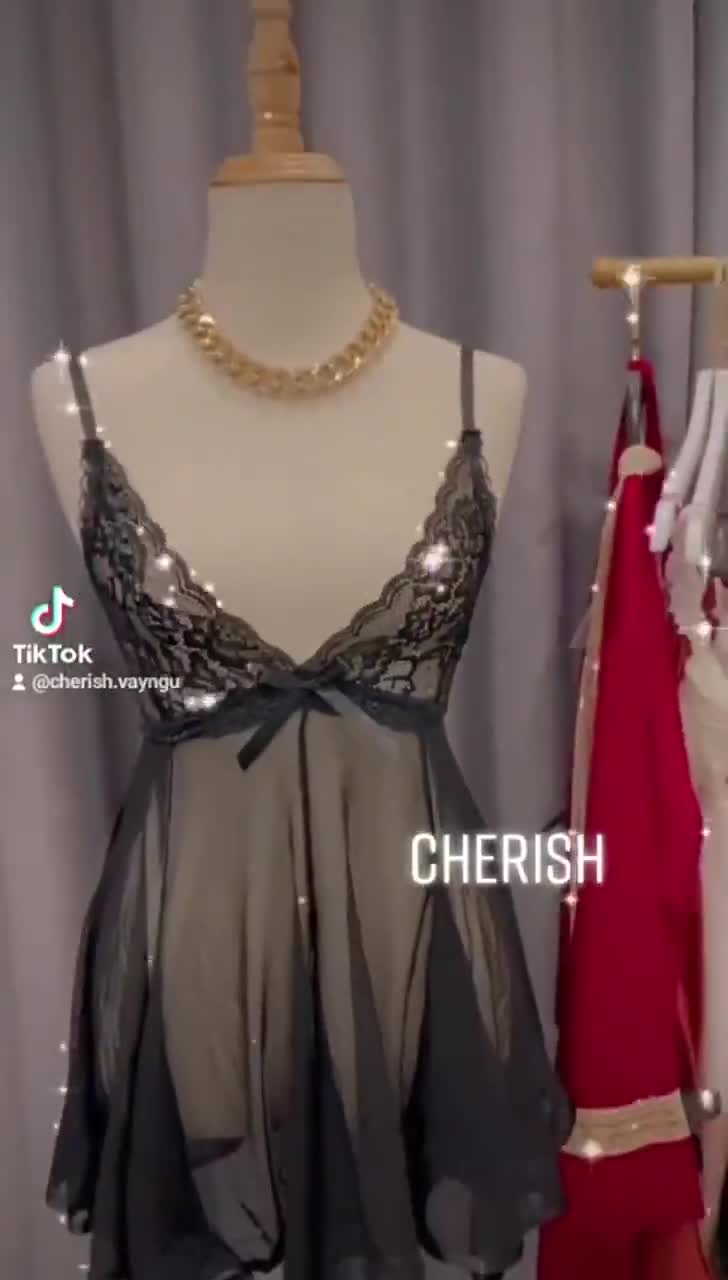 (M.52) Váy ngủ sexy cao cấp Đầm mặc nhà gợi cảm quyến rũ | BigBuy360 - bigbuy360.vn