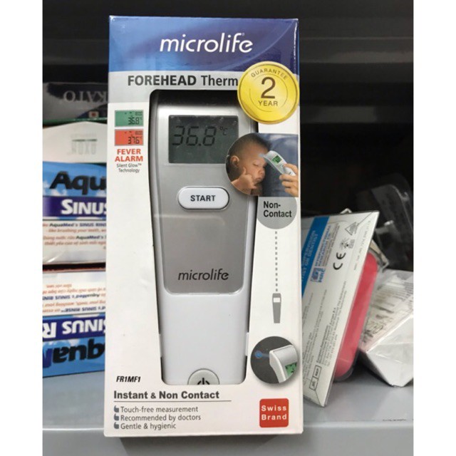 Nhiệt Kế Hồng Ngoại Đo Trán Microlife FR1MF1 Thụy Sĩ