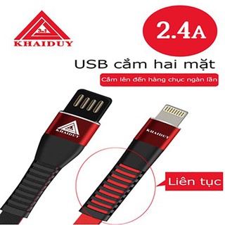 Cáp sạc nhanh CD002i iPhone cổng Lightning .
