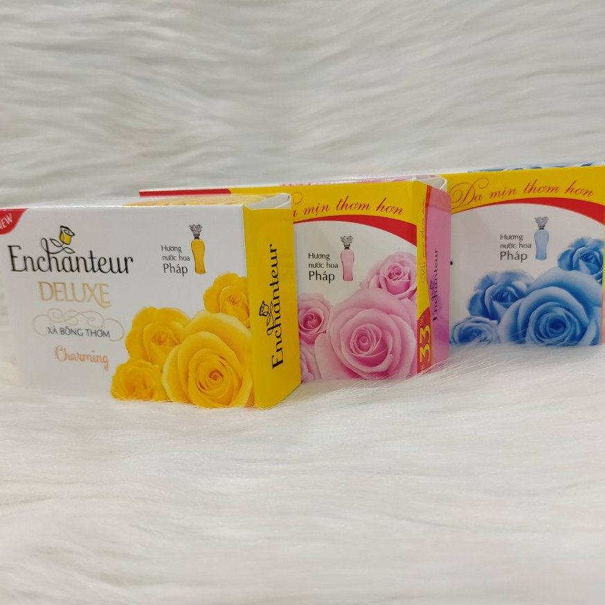 XÀ BÔNG CỤC ENCHANTEUR CHARMING HƯƠNG NƯỚC HOA PHÁP 90GR