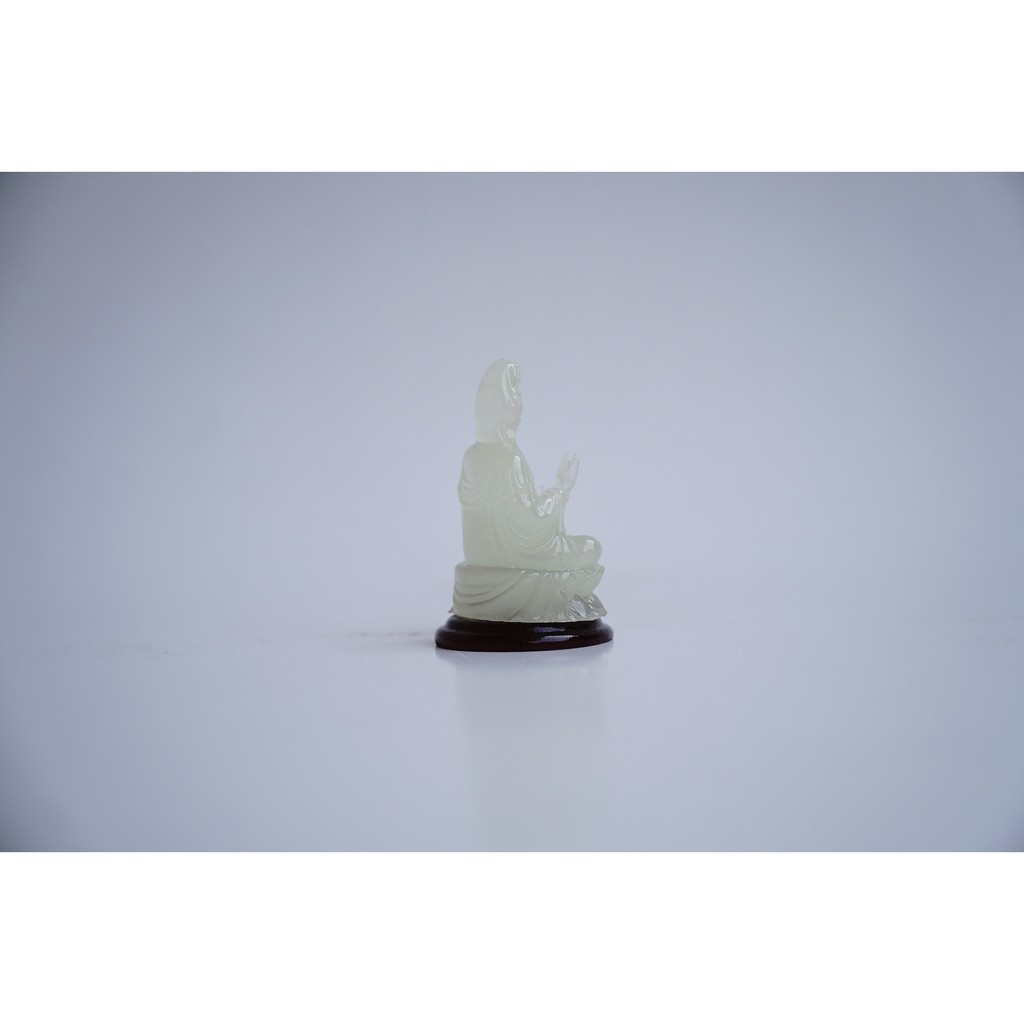 Tượng Phật Bà Quan Thế Âm Bồ Tát dạ quang - Cao 6cm