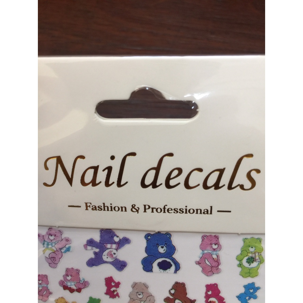 " Hàng chất lượng " Sticker hình dán gấu Mã hiệu DD-557 rất đẹp và dễ thương.