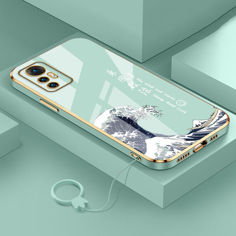 Xiaomi 12 Pro 11T Pro 10T Mi 11 Lite 5G NE Soft Plating Phone Case With Redmi Note 10 5G POCO M4 Pro X3 GT 5G