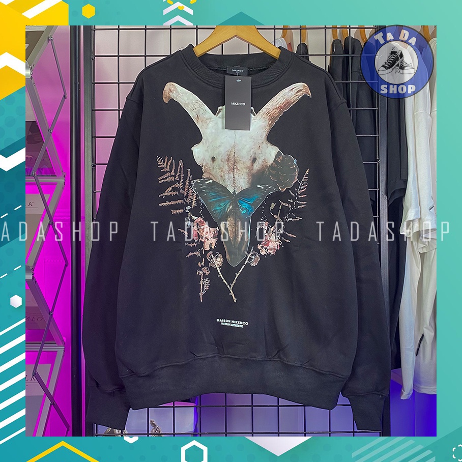 Áo Sweater Mikenco nỉ bông