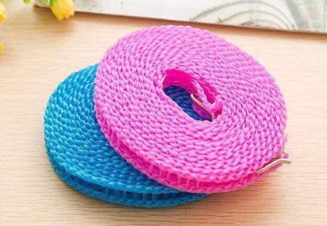 Dây phơi đồ nhựa Thông minh dài 5m không cần cặp
