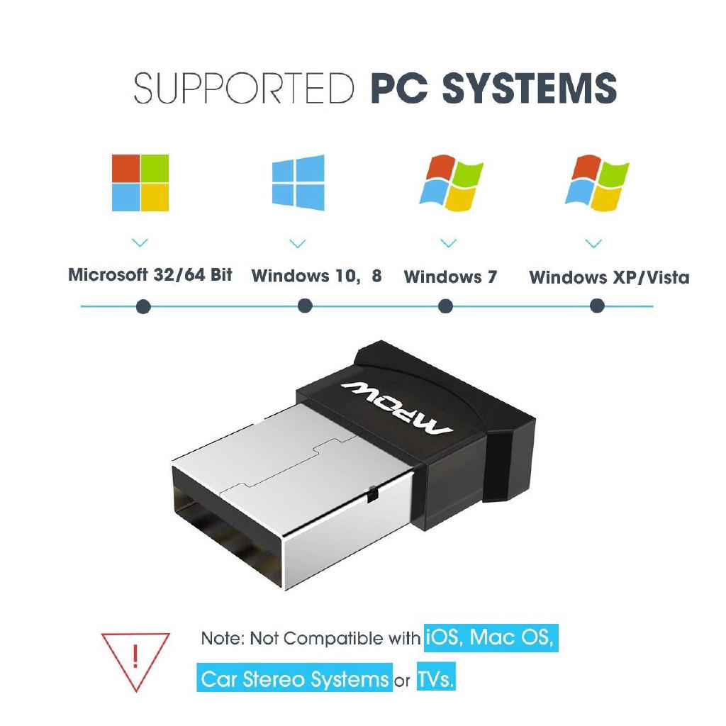 Đầu Chuyển Đổi Usb Bluetooth 4.0 Cho Loa Máy Tính